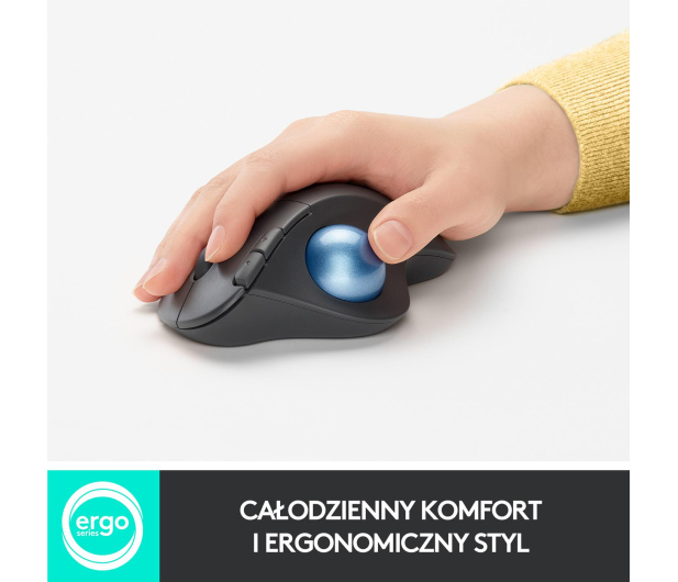 LOGITECH Trackball Logitech Ergo M575 Graphite 910-005872 - 654003 - zdjęcie 7